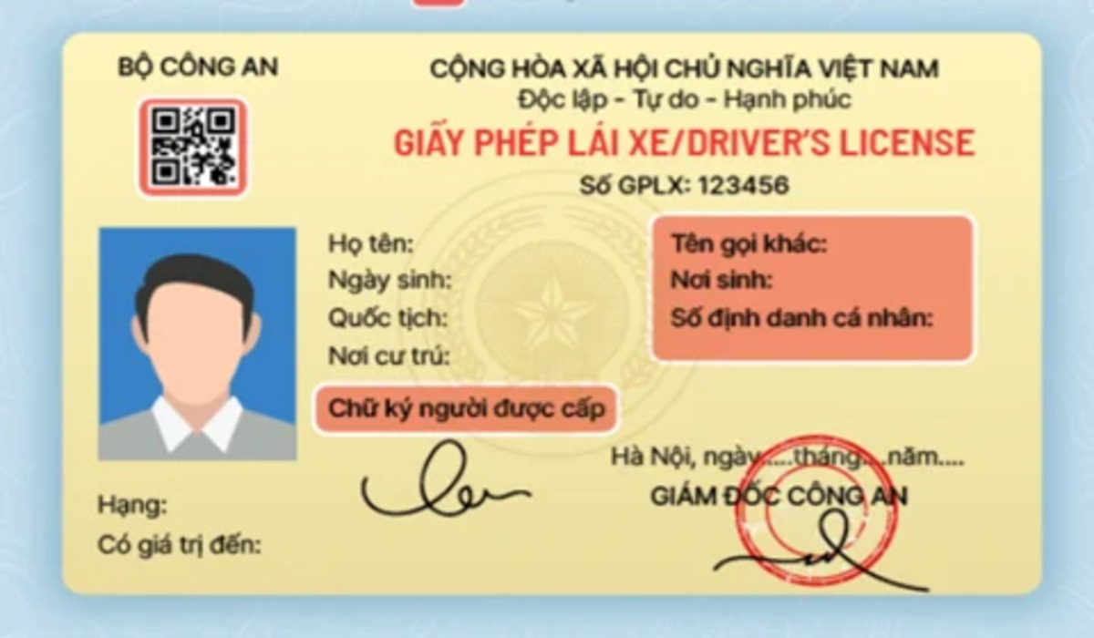 Bằng lái xe B1 